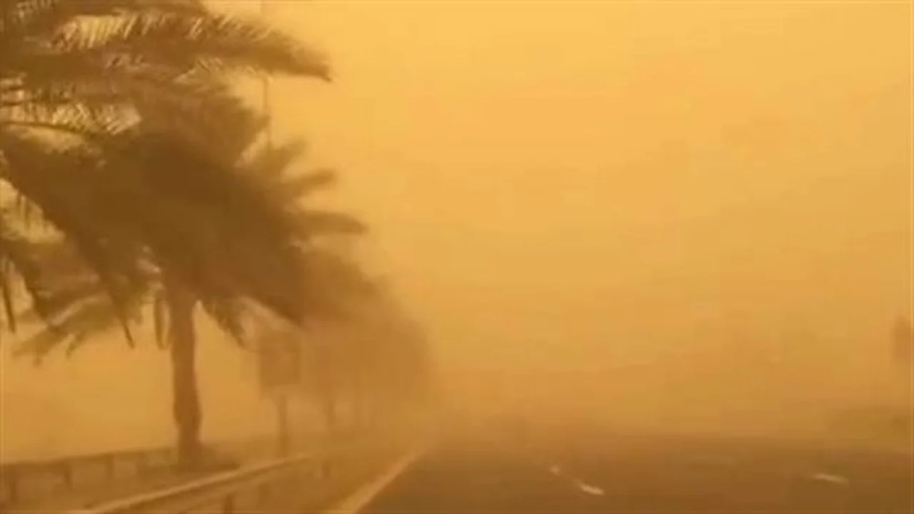 تحذير جوي اليوم: الرياح نشطة بمناطق متعددة في البلاد